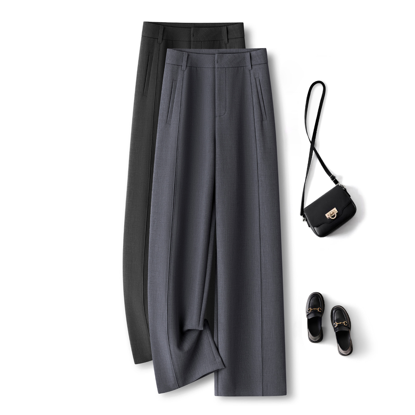 Tailored Trouser Wide - Kadınlar için Özel Dikim Geniş Paça