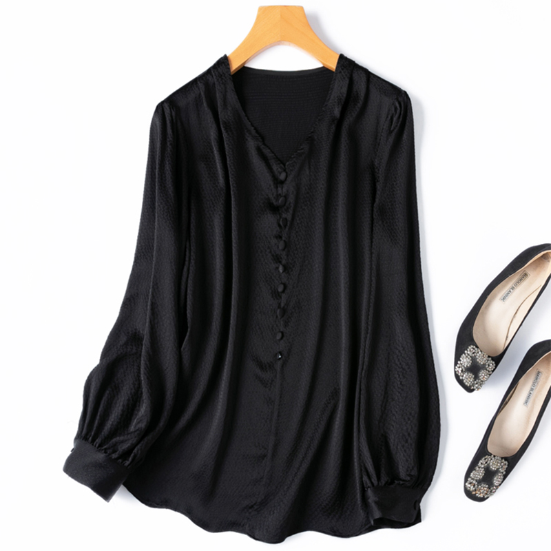 Silk Blouse - Kadın İpek Bluz %93 Dut İpeği