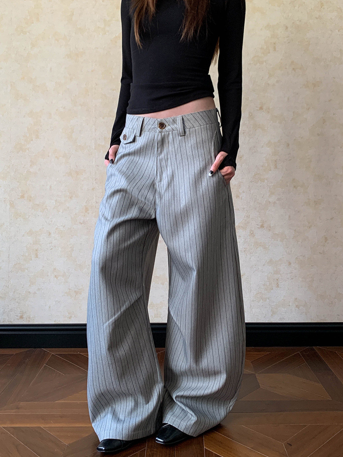 Tailored Trouser Wide - Amerikan Sokak Tarzı Erkek ve Kadın