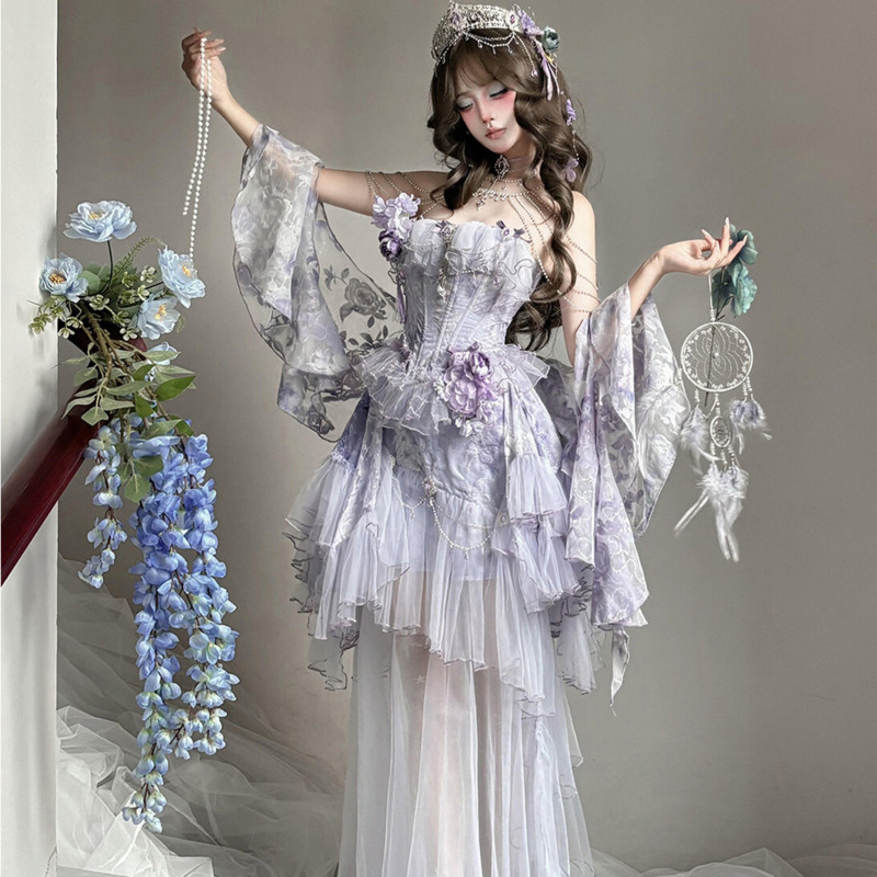 Formal Dress - Menekşe Şiir Sis Lolita Elbise Cla