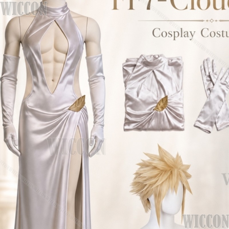 FF7 Cosplay Cloud Yüksek Yırtm - Evening Gown incelemesi ve fiyatı