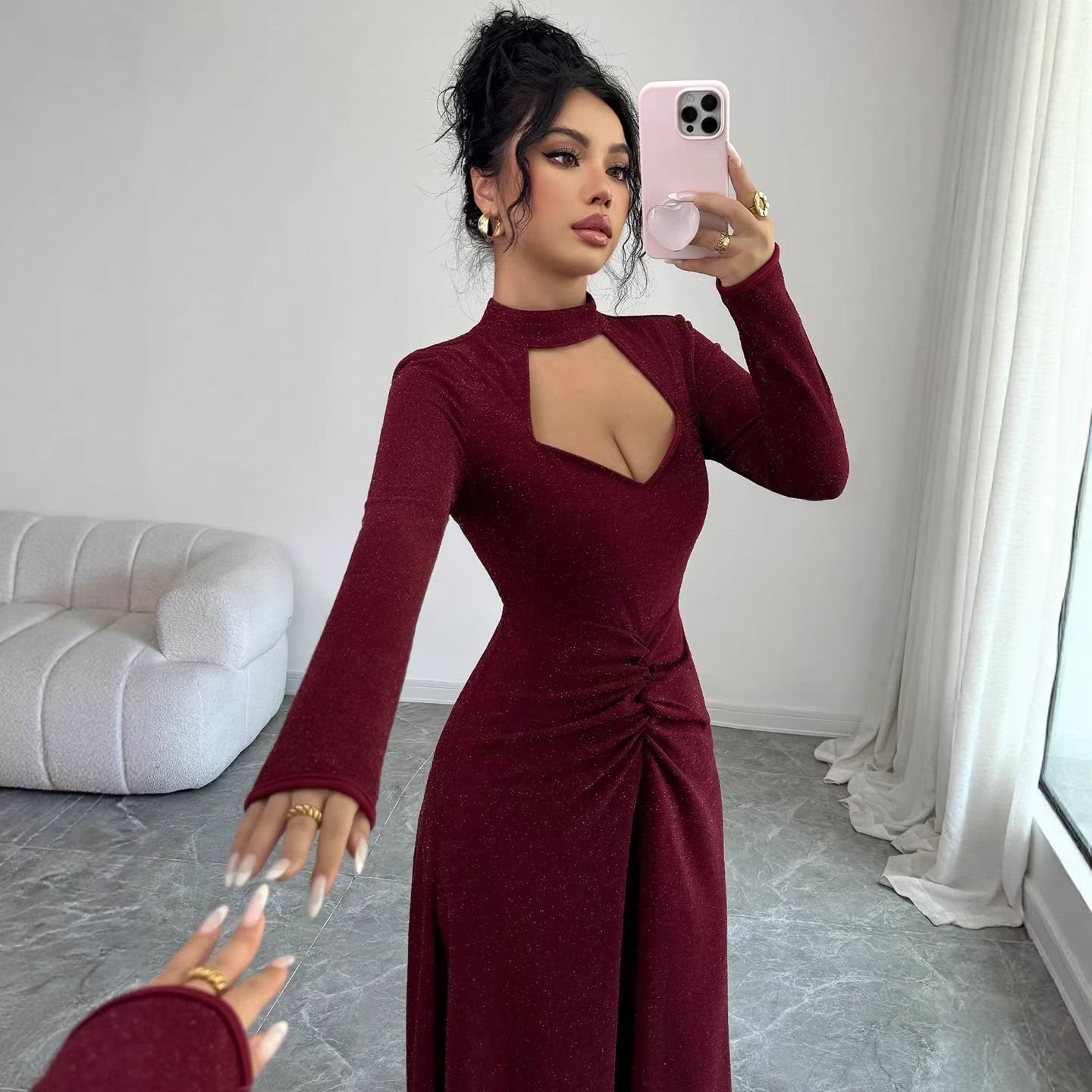 20256 İlkbahar Seksi Dar Kesim - Midi Dress incelemesi ve fiyatı