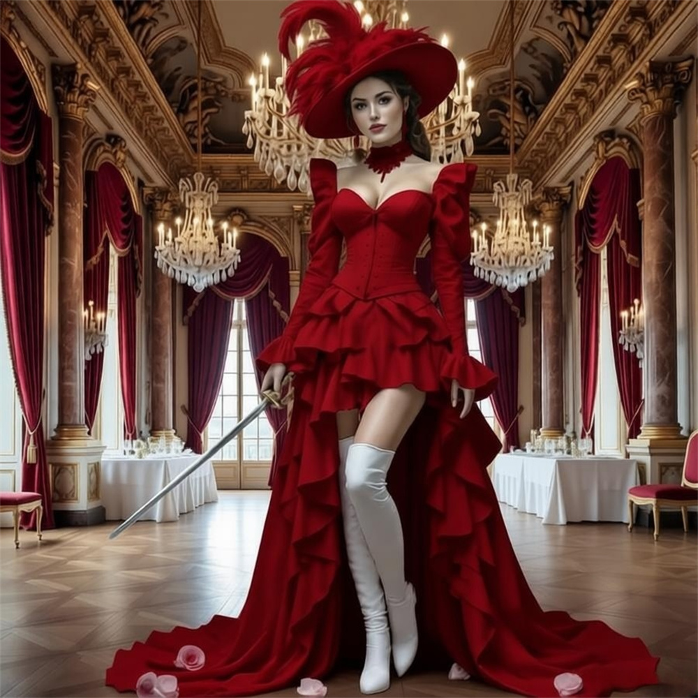 Zarif Ortaçağ Vintage Steampun - Evening Gown incelemesi ve fiyatı
