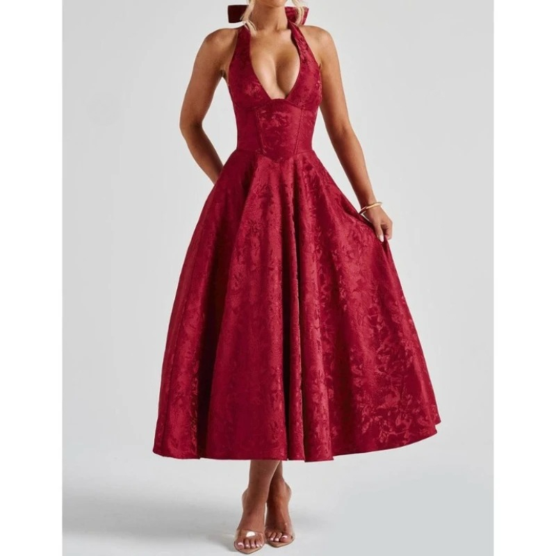 Deeptown Zarif Akşam Parti Elb - Women'S Red Formal Wear incelemesi ve fiyatı