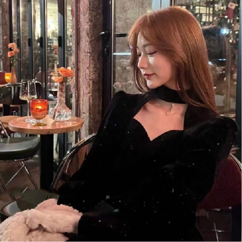 Ince köpüklü kadife elbise kad - Women'S Red Formal Wear incelemesi ve fiyatı